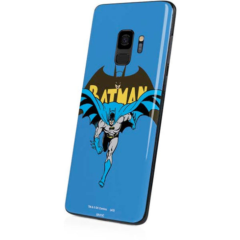 DC Comics Batman Vintage Action Pose Galaxy S9 Skin